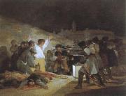 Francisco Goya the third of may 1808 France oil painting artist